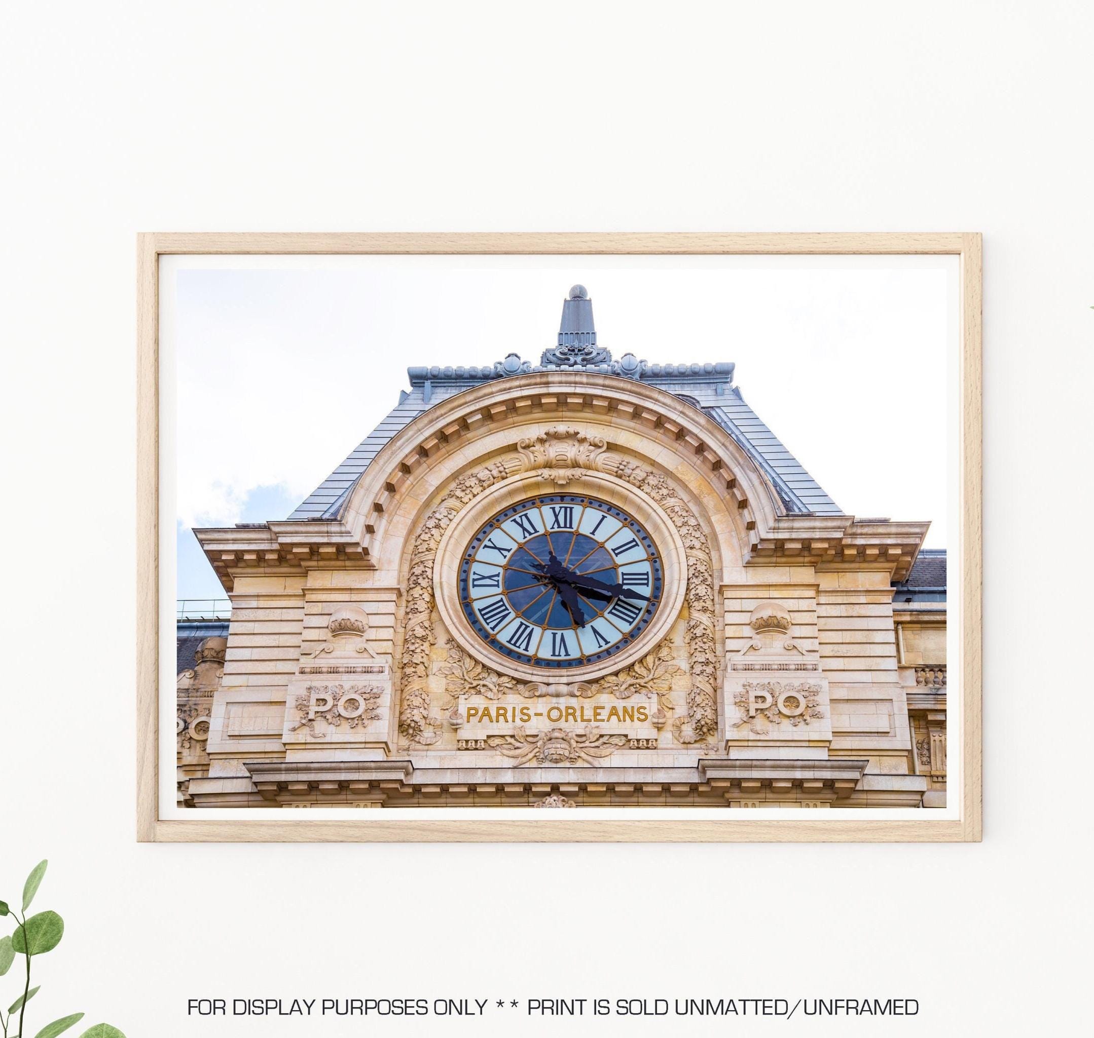 オルセー美術館　時計　マグネット Musee d orsay clock - Etsy 日本