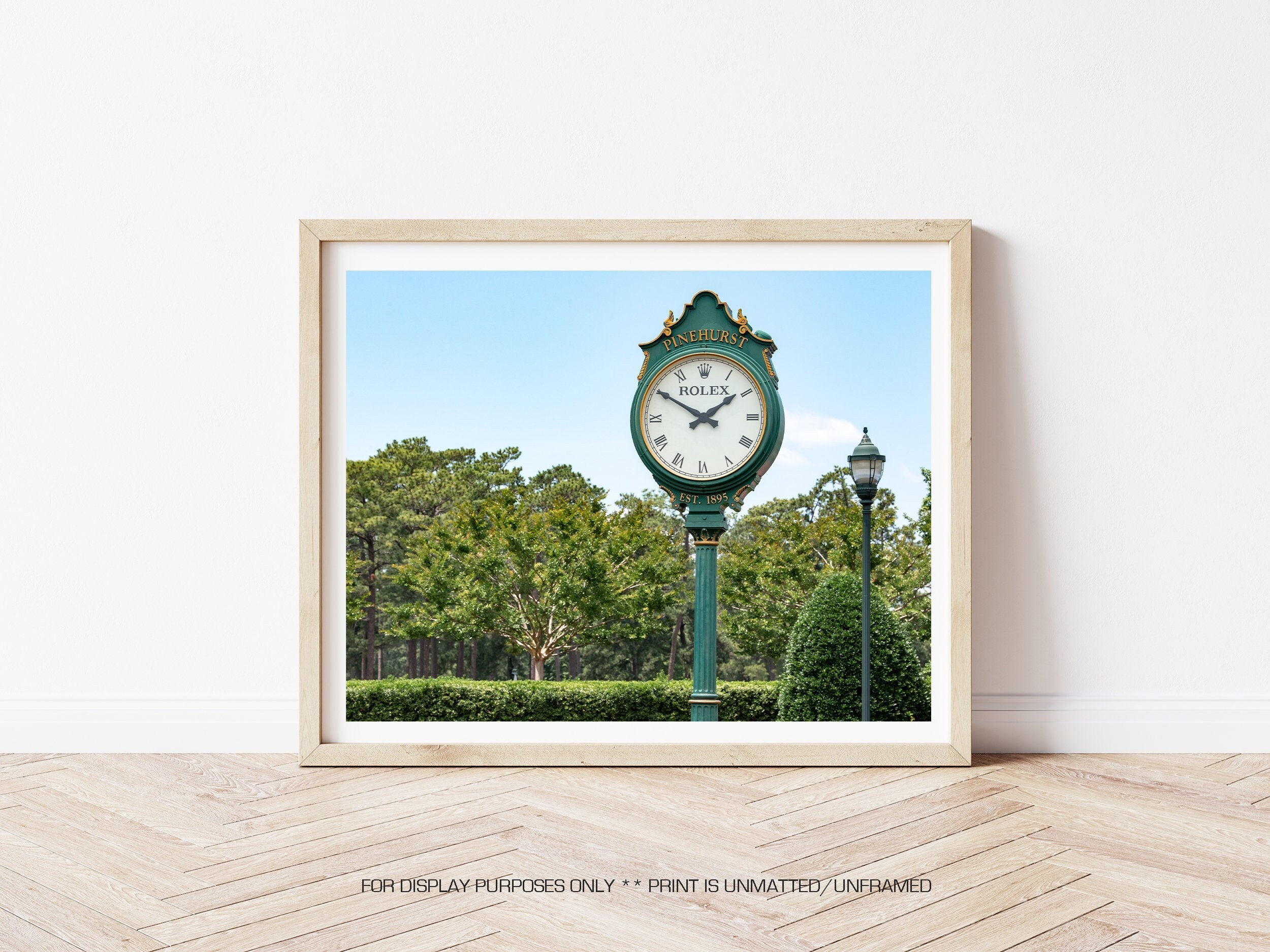 Rolex golf course clock price sale
