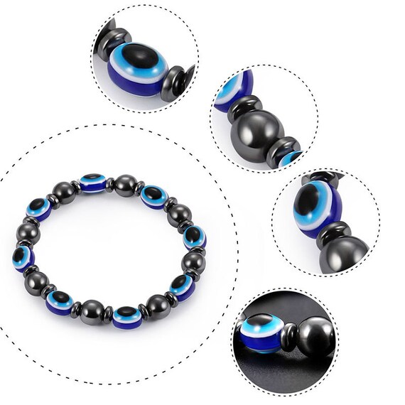 Lucky magnetic hematite bracelet deals
