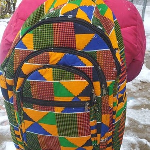 Kente Backpack 