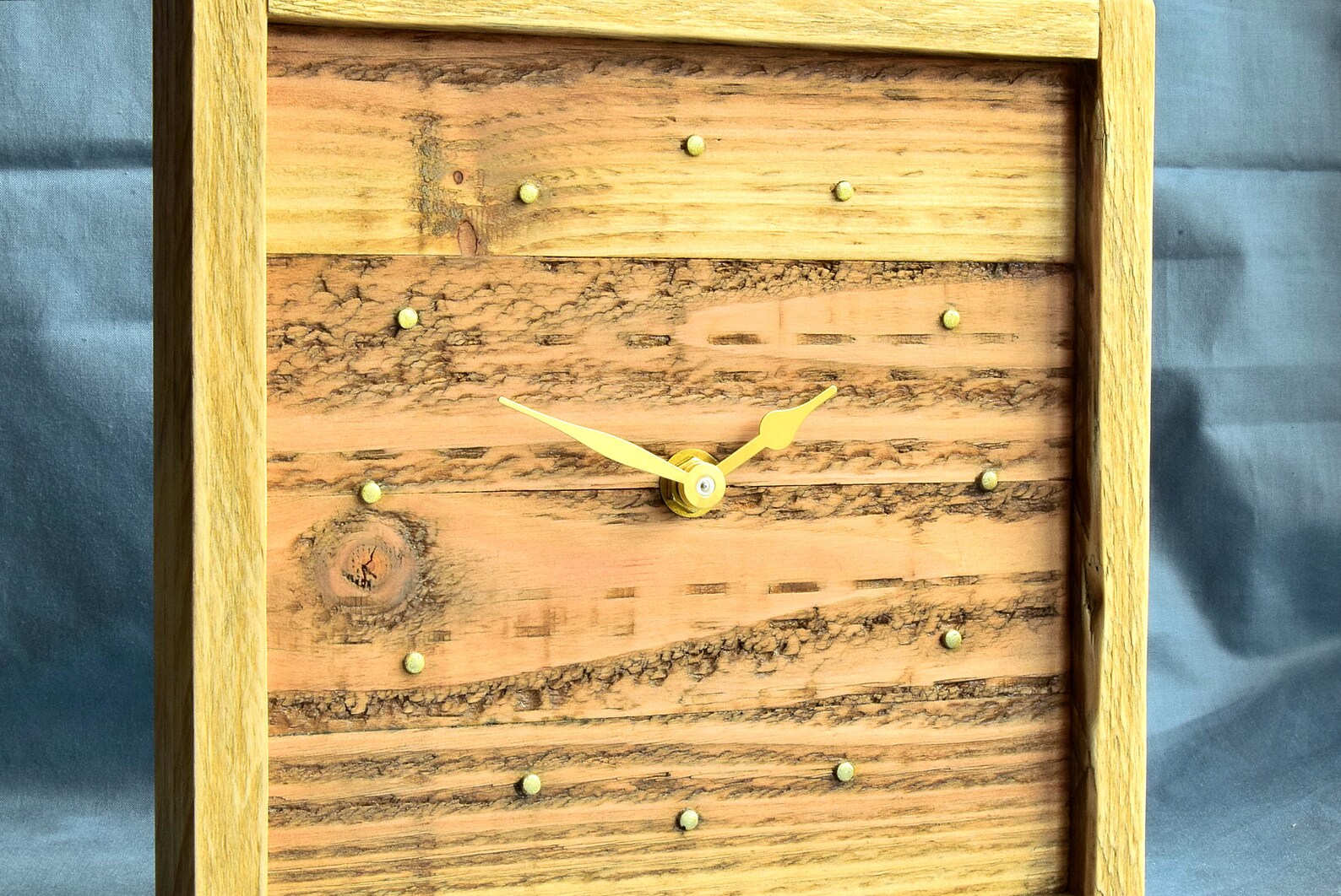 CL192 Recycled Wood Clock Etsy