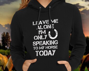 horse lover hoodies