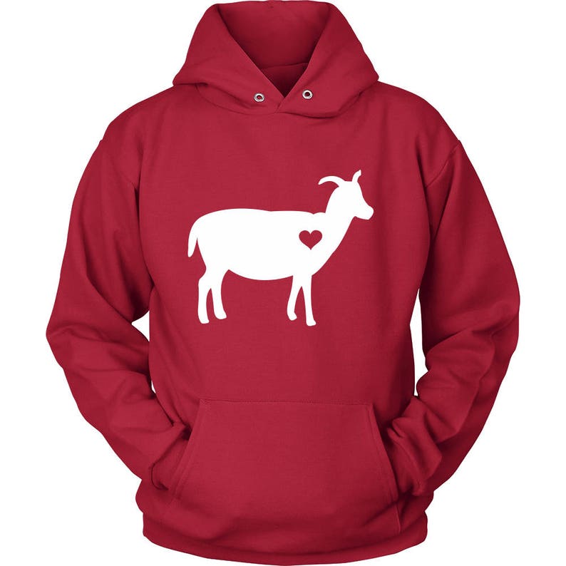 Goat Hoodie / Goat Gift / Goat Lovers Gift / Gift for Goat Etsy