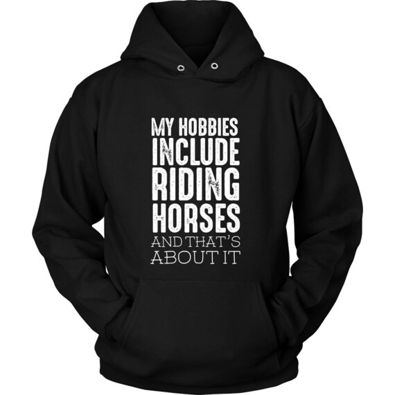 sudaderas de caballos