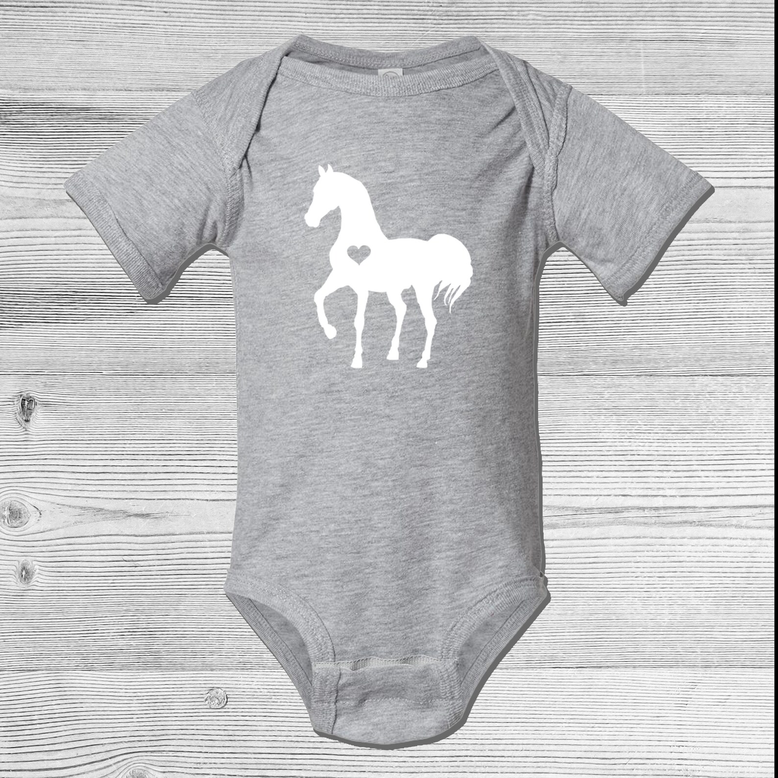 Horse Onesie Baby Onesie Farmer Baby Horse Clothes Horse Etsy