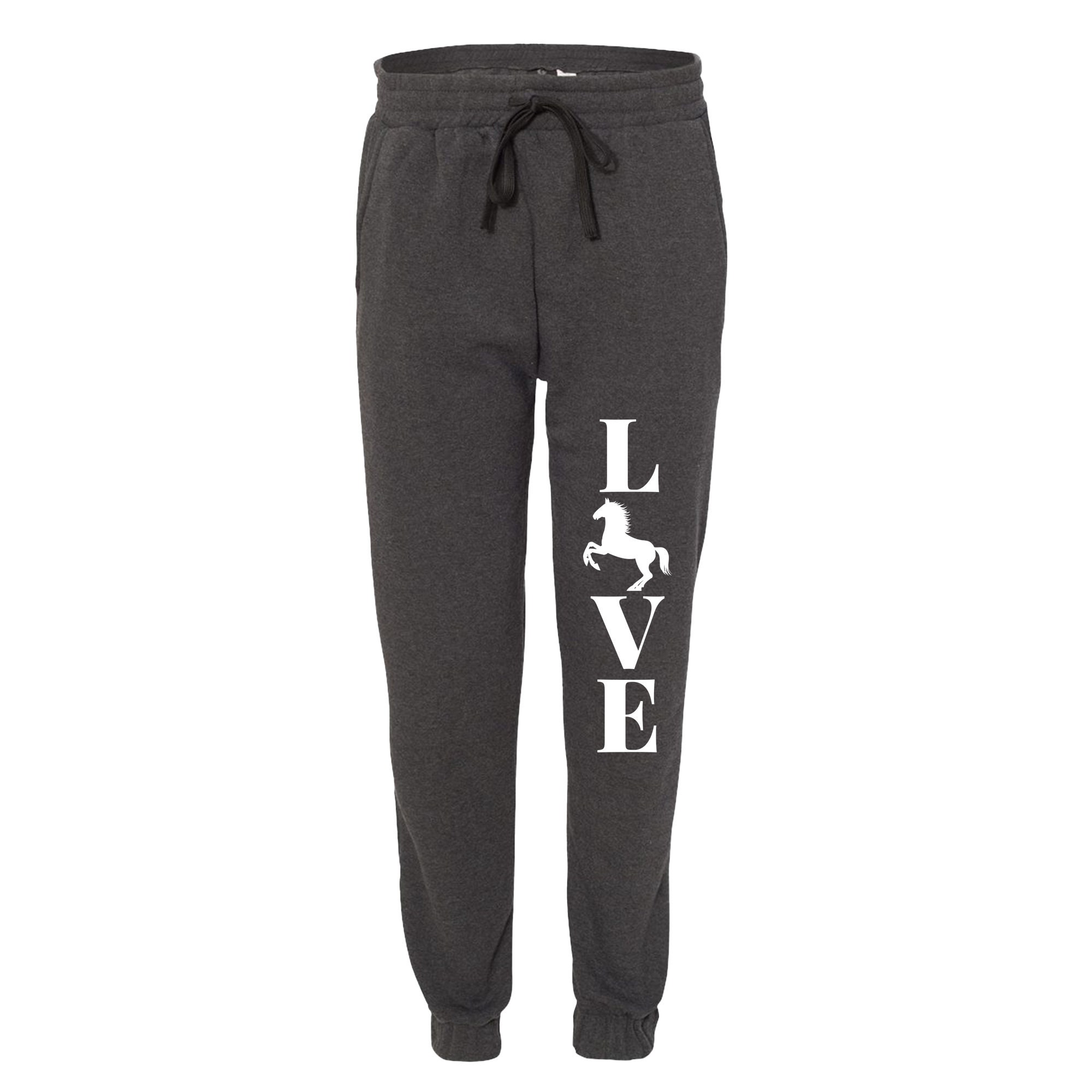 LOVE Horses Joggers Joggers Women Sweatpants Womens Etsy UK