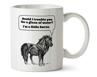 Personalised Gift Silly Horse Mug Money Box Cup Animal Insect Design Theme Pony 