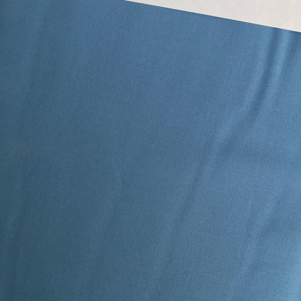 Blue Fabric - Riley Blake Cadet Blue - Dark Blue Fabric