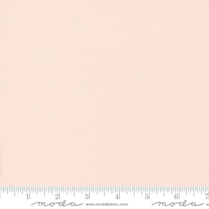 Light Pink Fabric - Moda Bella Solids Pale Pink Cotton