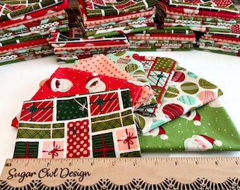 Fat Quarter Bundle of Christmas Fabric by Riley Blake Designs - Etsy