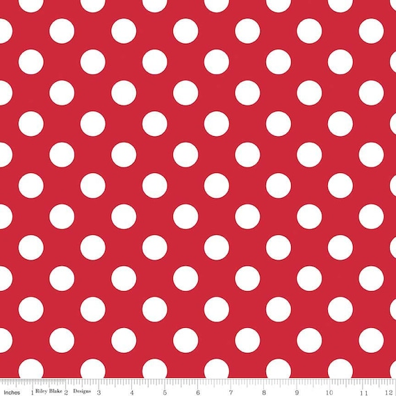 red polka dot