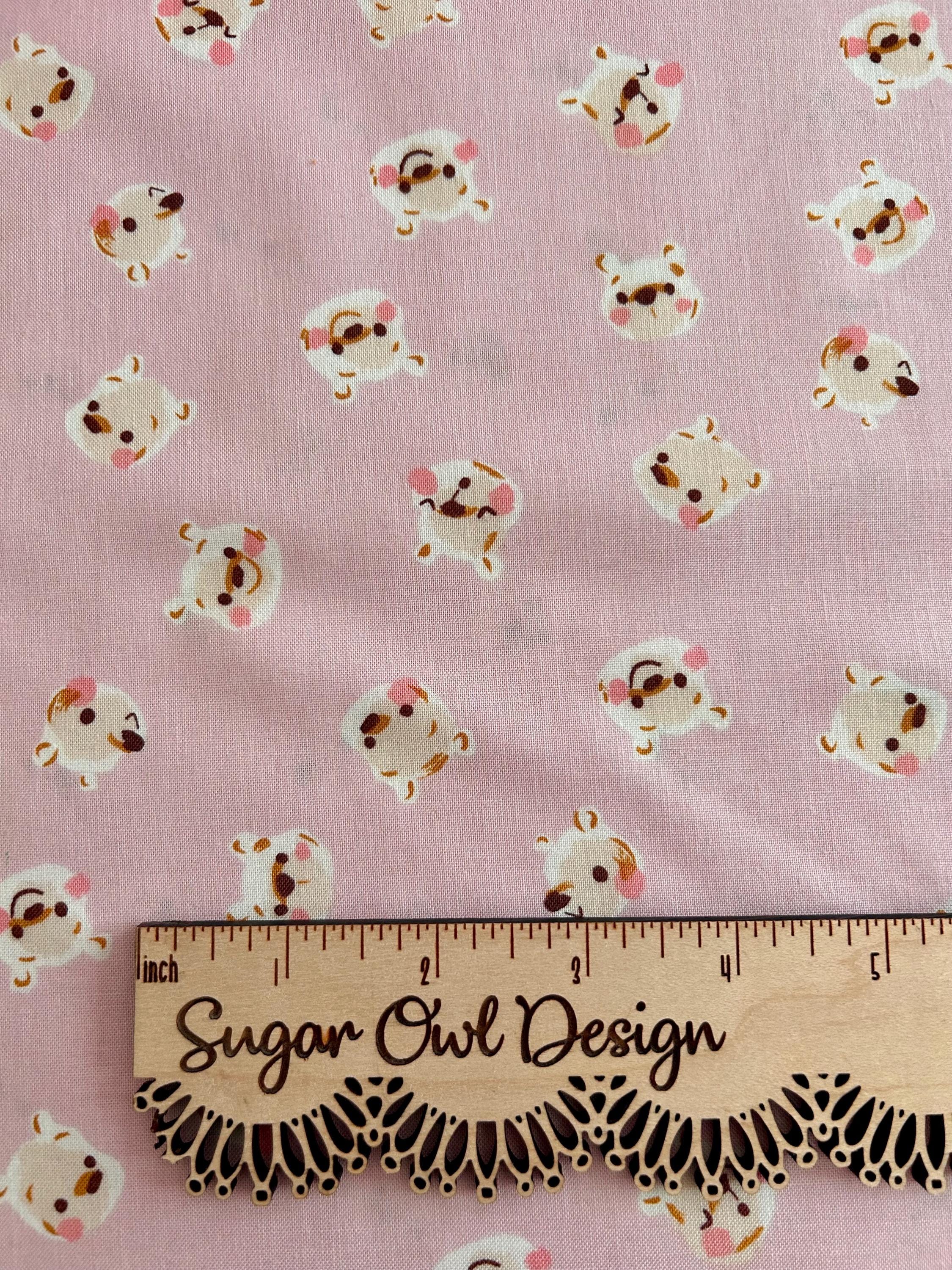 Pink Winnie the Pooh Fabric - Riley Blake Hundred Aker Woods in Pink