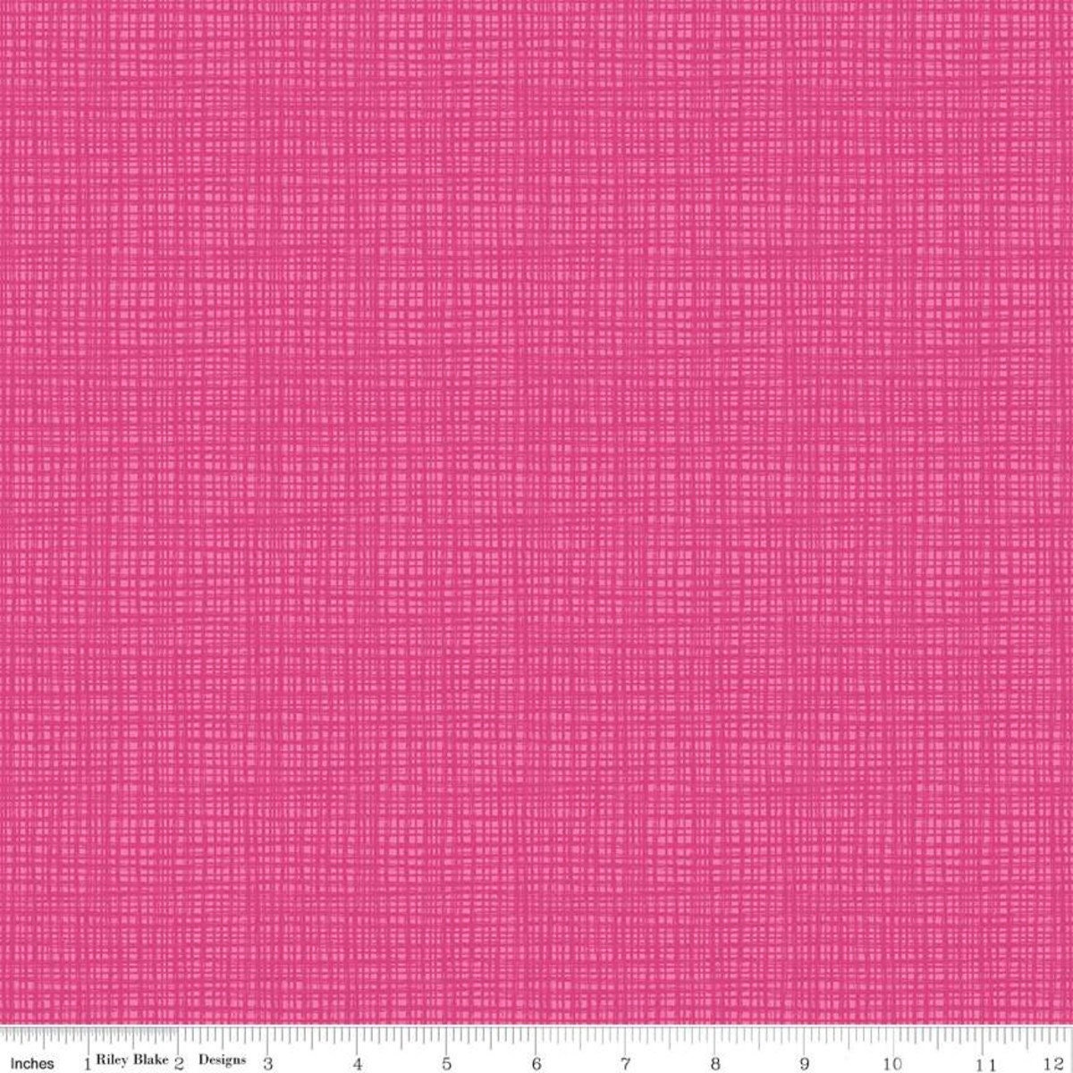 Pink fabric by the yard, pink basket weave fabric by the yard, pink cotton  fabric, bright pink fabric, pink crosshatch fabric, #20479