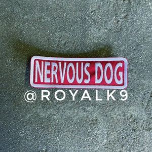 Nervous Dog patch