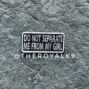 2x4 Do not separate me patch