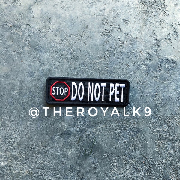Do Not Pet Etsy