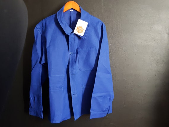 Vintage French Bleu de Travail workwear NOS deadst