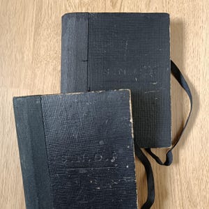 Vintage French SNCF railway conductors notebook carnet