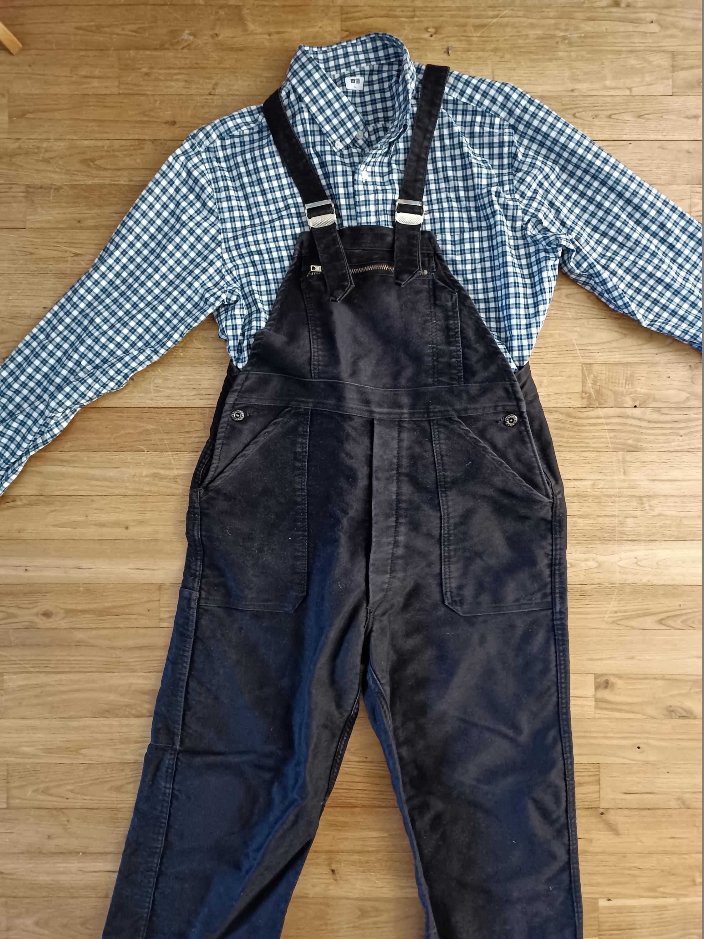 N*A様 60s black moleskin cover coveralls 60s black moleskin cover coveralls