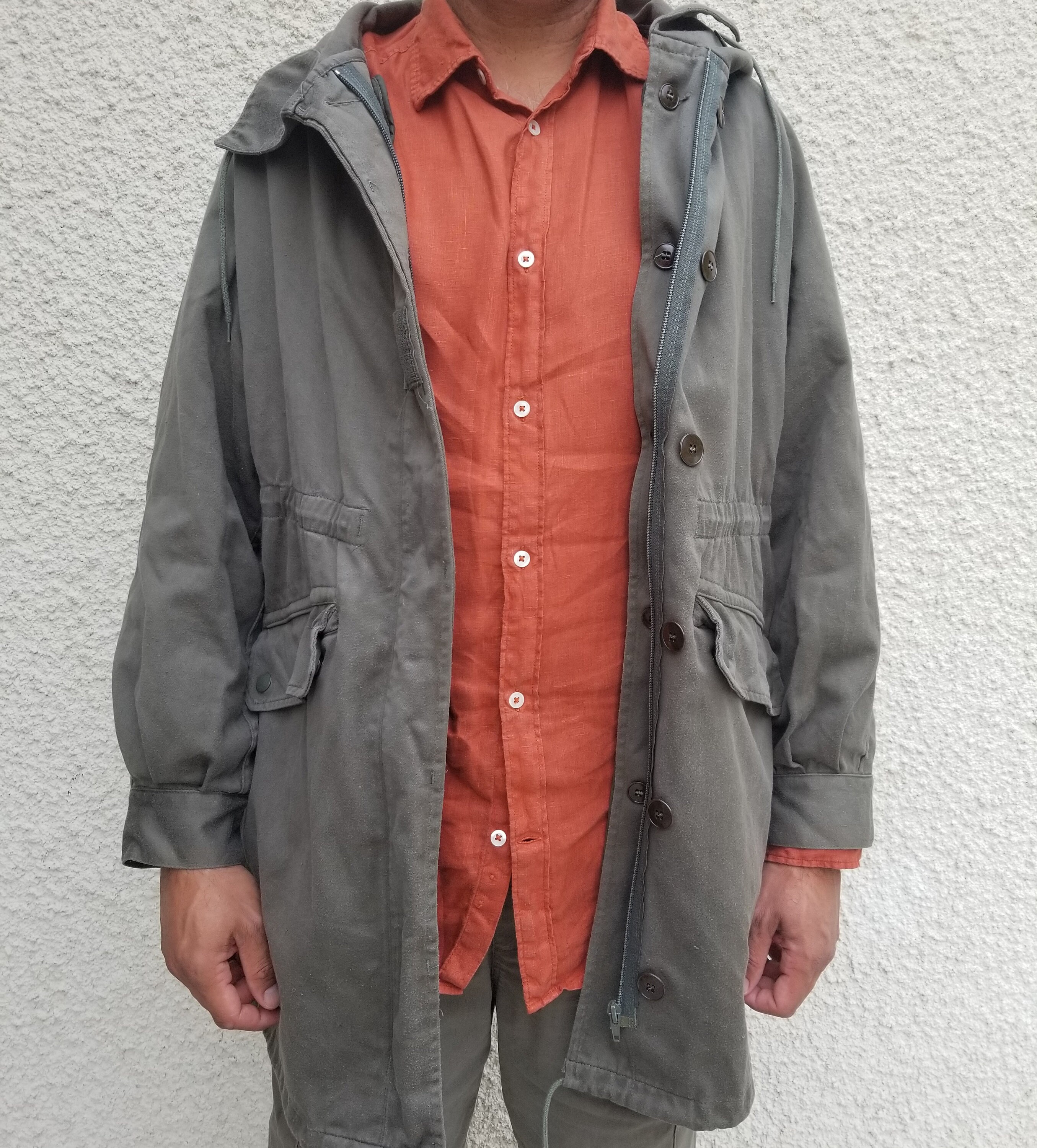 Vintage French Fleece Lined M64 Parka 