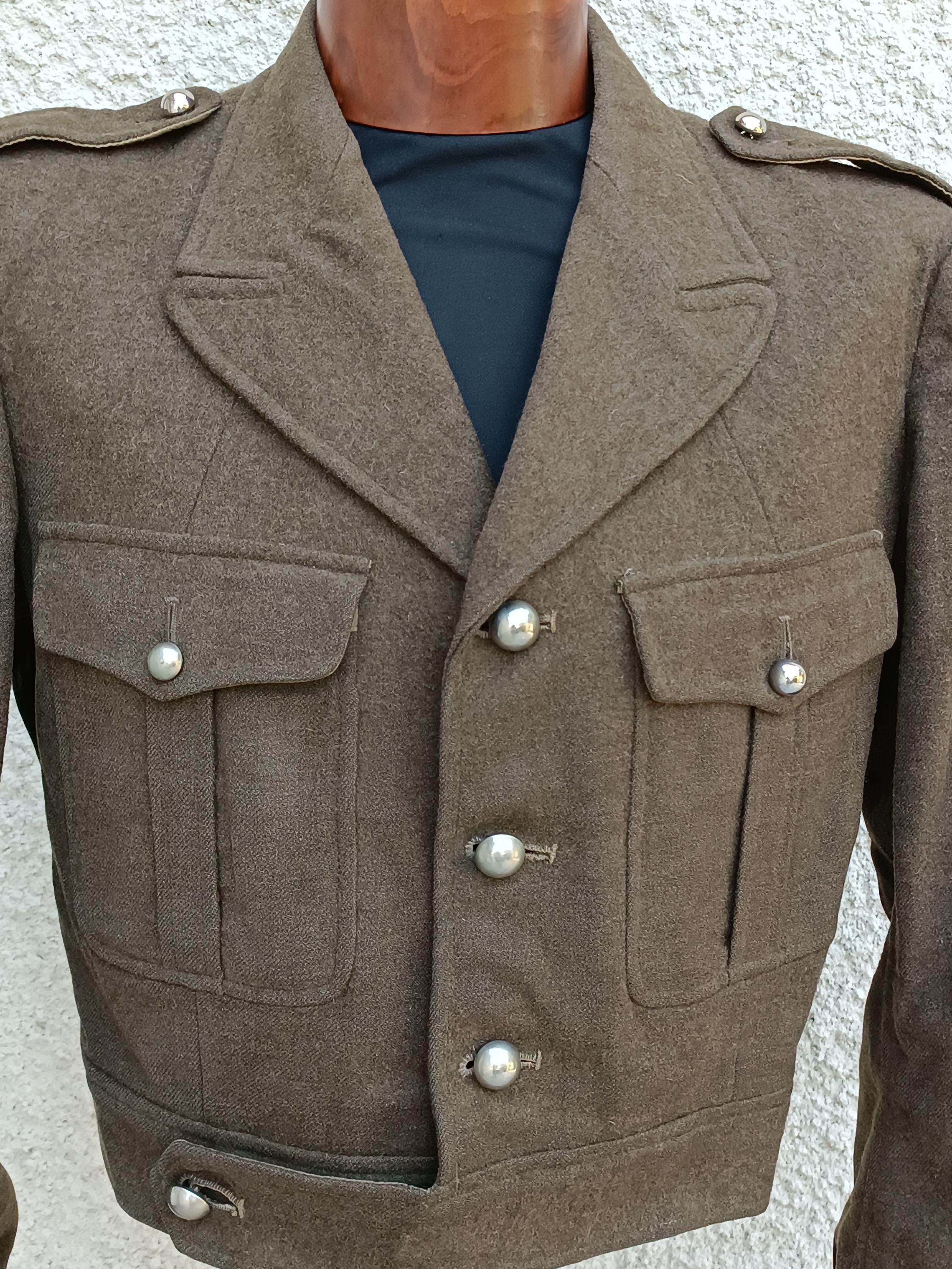 Vintage French Army M50 Ike Blouson Cropped Jacket 35 S-M - Etsy
