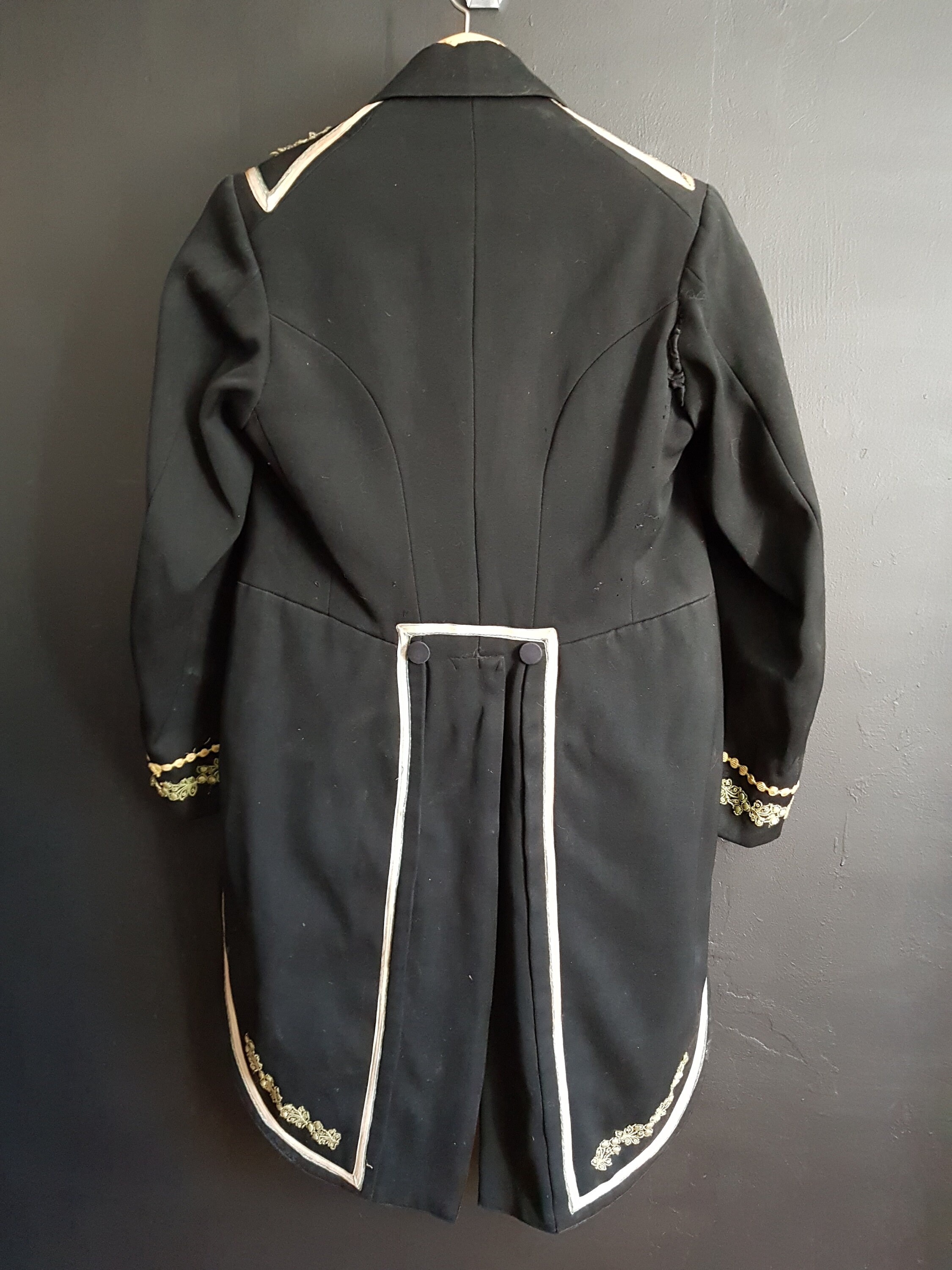 Vintage French Footman Valet Uniform Theatre Costume Etsy Canada