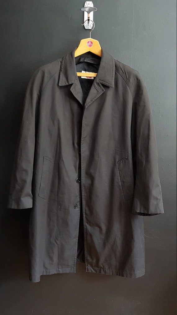 Vintage French mens raincoat