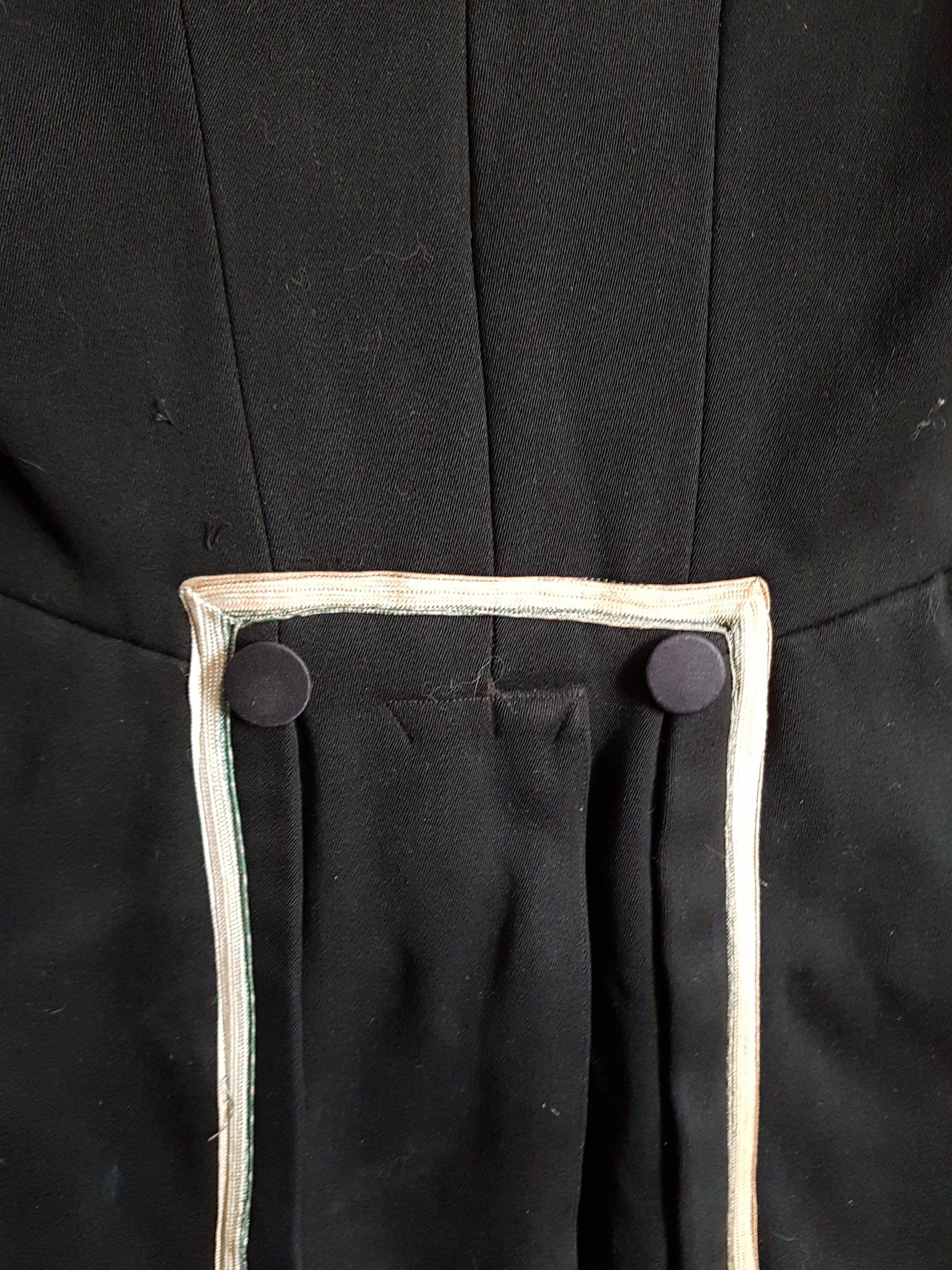 Vintage French Footman Valet Uniform Theatre Costume Etsy Canada