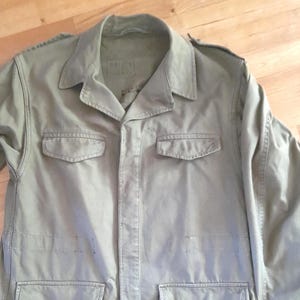 1970er Jahre französische M47 khaki Armee Militärjacke Militaria M