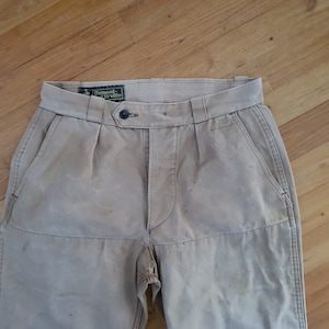 Vintage French Dumont d&#39;Urville workwear work pants S/ 30
