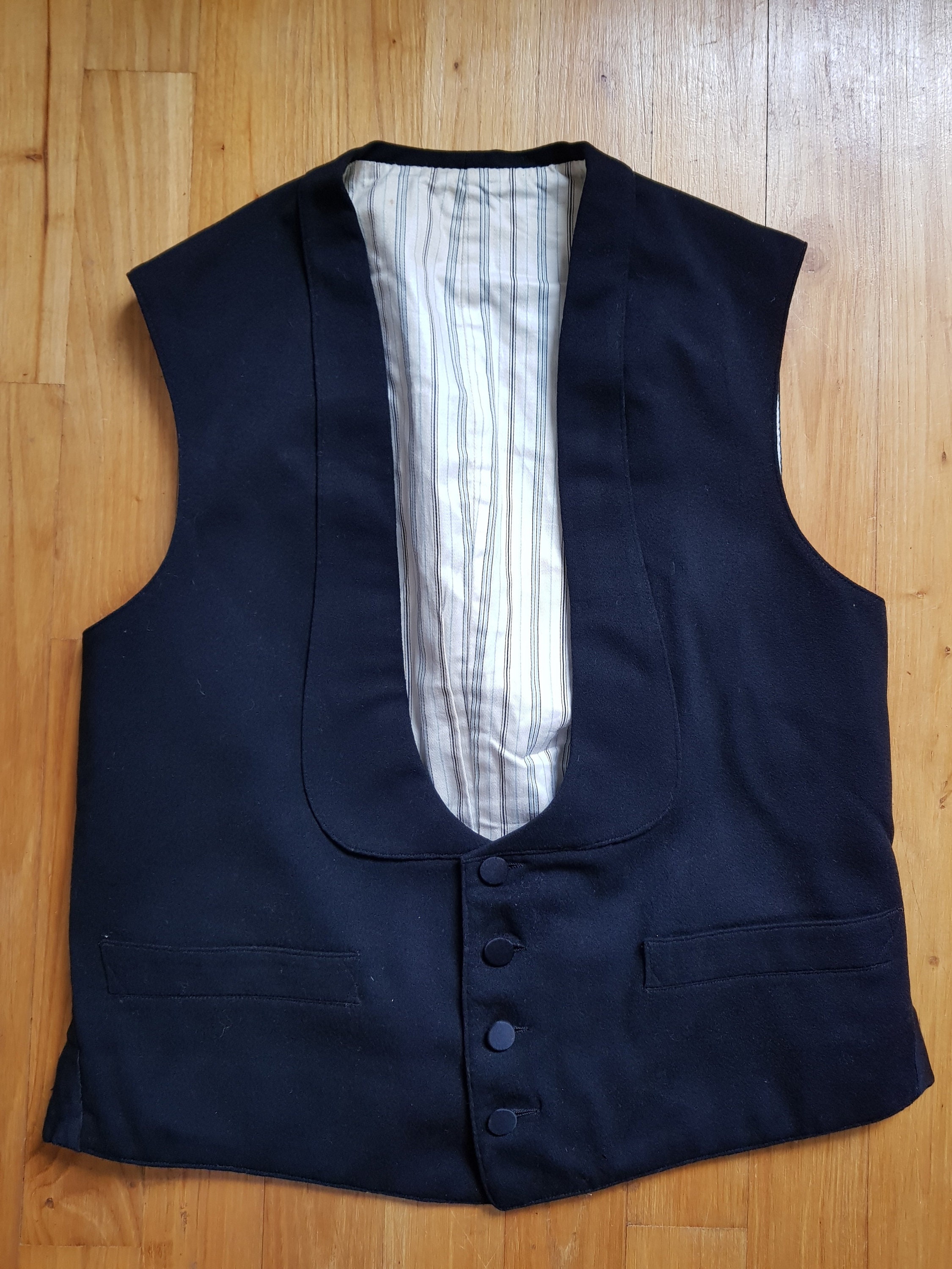 Low cut tuxedo waistcoat outlet