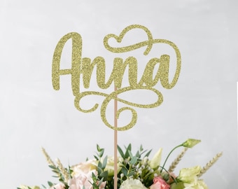 Custom Name Centerpiece, Happy Birthday Centerpiece, Custom Centerpiece, Birthday Centerpieces, Birthday Party Centerpieces