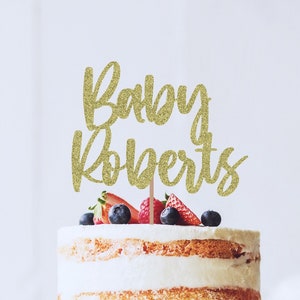 Baby Cake Topper, Custom Baby Cake Topper, Baby Shower Cake Topper, Party Cake Topper