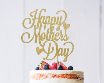 Mama Day, Happy Mothers Day Cake Topper, Mothers Day, Mother's Day Cake