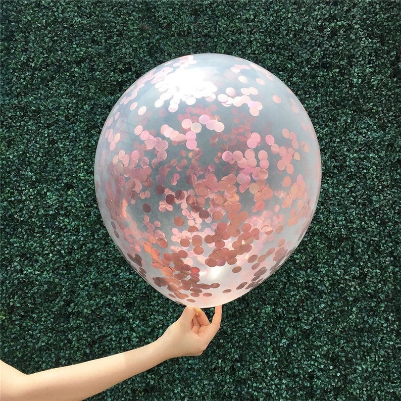 Confetti Balloons Etsy