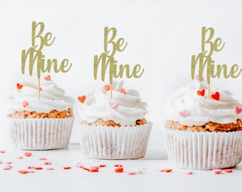 Valentines Day Cupcake Toppers, Valentines Day Decor, Happy Valentines Day Decorations, Valentines Day Decor.