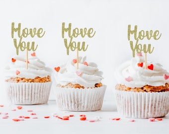 Valentines Day Cupcake Toppers, Valentines Day Decor, Happy Valentines Day Decorations, Valentines Day Decor.
