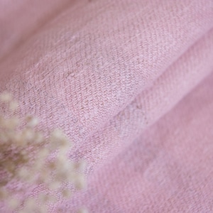 Hemp Fabric Pink dyed Fabrics from **EUROPEAN GRAINSACKS**