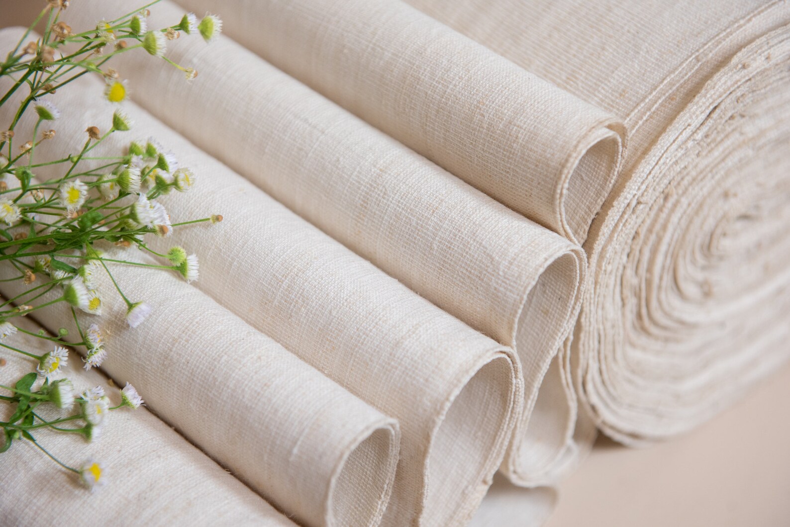 Bolt of Vintage Fabric / Bolt Linen Fabric / Roll Upholstery - Etsy