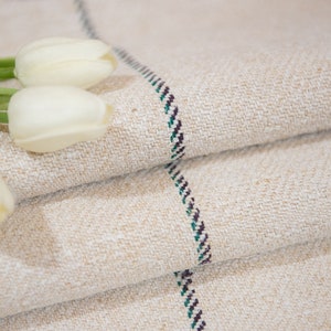 Heavy weight outdoor fabric / linen fabric upholstery /  **European Grain Sacks**