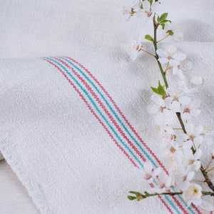 Farmhouse table cloth/ Dinning table cloth/ French tablecloth rectangle/ Tablecloth rectangle vintage/ Rectangular linen tablecloth