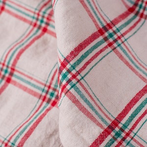 Farmhouse table cloth/ Dinning table cloth/ French tablecloth rectangle/ Tablecloth rectangle vintage/ Rectangular linen tablecloth