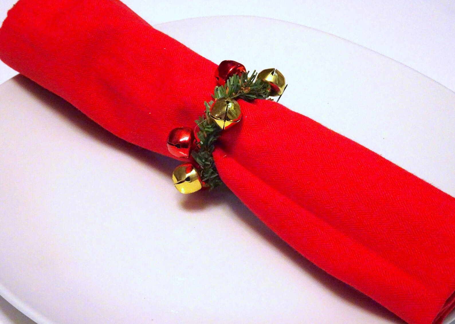 Jingle Bells Napkin Rings Christmas Napkin Ring Christmas Etsy