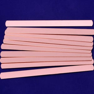 Copper Bracelet Blanks,Hand stamping ring blanks,bracelet blanks,copper strips,tibetara®,About 6&quot;*3/8&quot;(152*9mm)18 Gauges,5pcs/lot-10169050