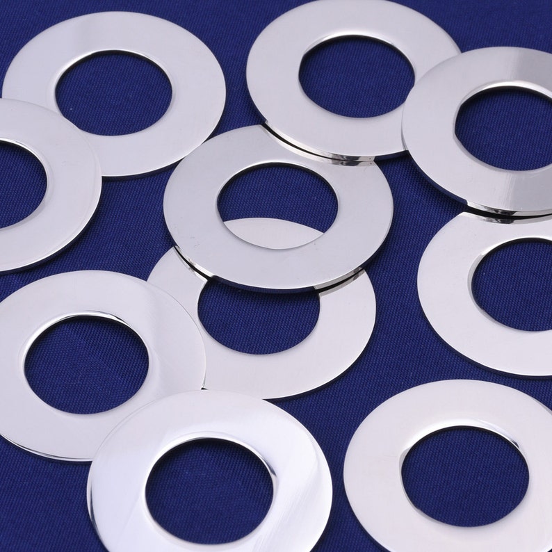 Stainless Steel Round Stamping Blanks 18 Gauges BlanksDonut Etsy