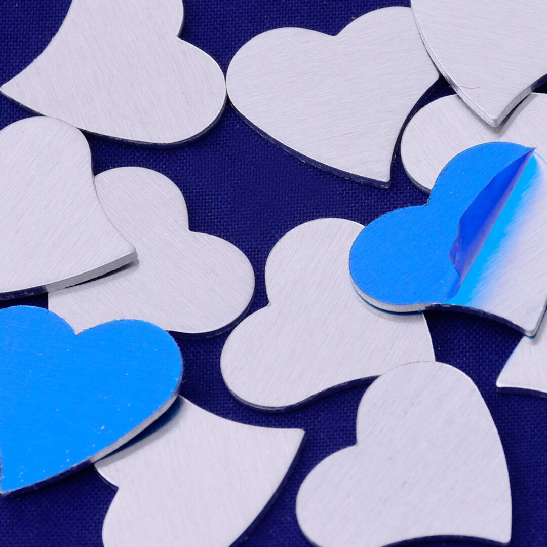 Aluminum Heart Stamping Blank hand Stamping Blanks and Craft Etsy