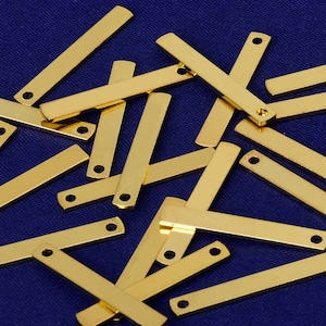 20pcs Bar Pendant,DIY Jewelry,Name Tag pendant,Personalized Bar Necklace,About 22*3.54*1.1mm,Bridesmaid Jewelry,tibetara®,20 pcs/lot