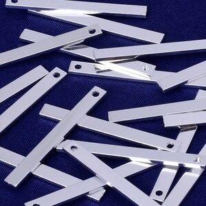 Personalized Stamping Blank Bar, Ready to stamp, Jewelry Supply, Craft Supplies,initial necklace,About 20*1.5mm ,DIY,tibetara®,20 pcs/lot