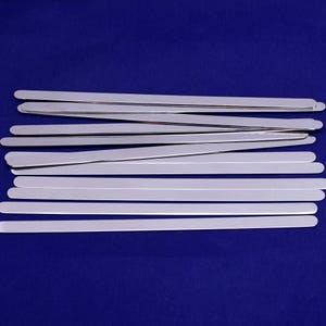 Edelstahl Rechteck Über 6x152mm tibetara® Stanzrohlinge, 18 Gauges DIY Schmuckanhänger, 10 Stück / Los-10198450