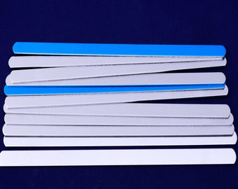 5 st 5"*3/8"(127*9 mm) 18 Gauges, tibetara® aluminiumpräglingsmaterial rektangulärt ämne, ringämne, metallring DIY-fynd-10166852